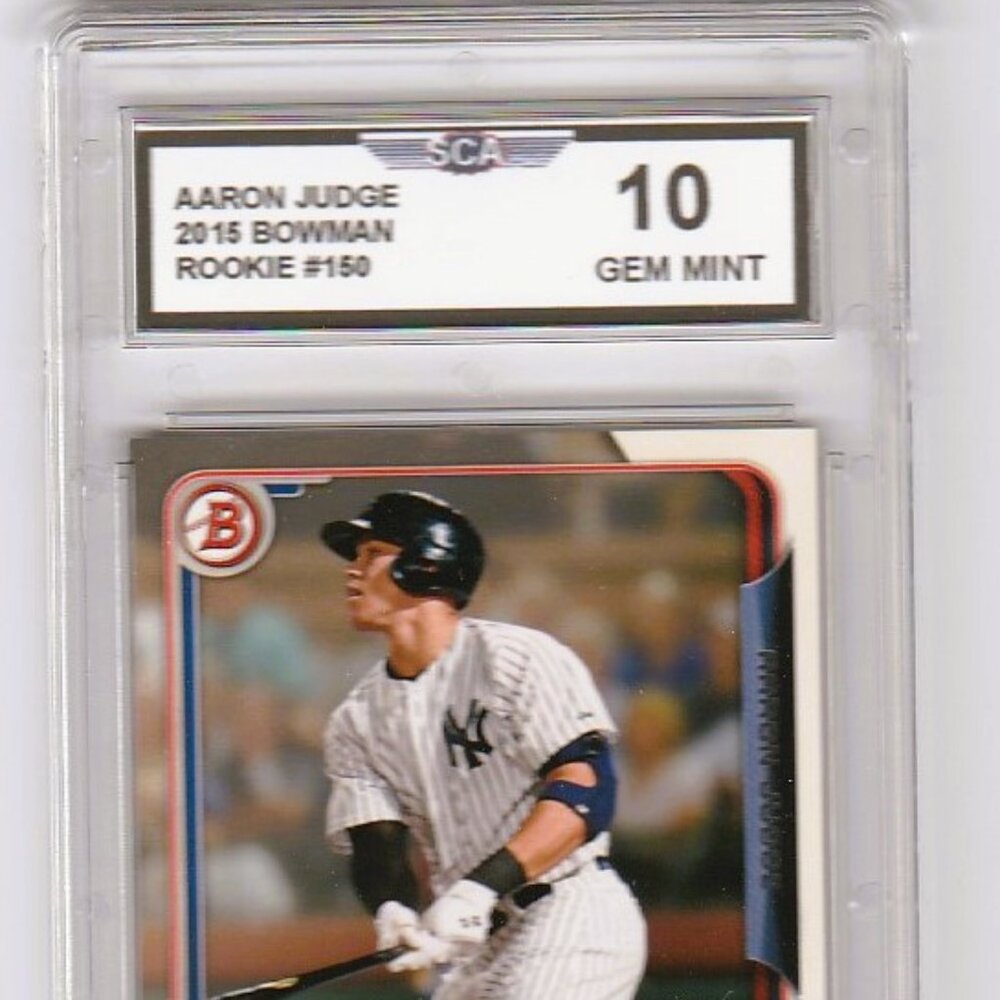 AARON JUDGE 2015 BOWMAN ROOKIE CARD NEW YORK YANKEES OUTFIELDER